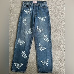 REVICE DENIM BUTTERFLY JEANS